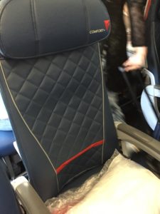 Delta's Comfort+ seat really does make sleeping a lot easier.